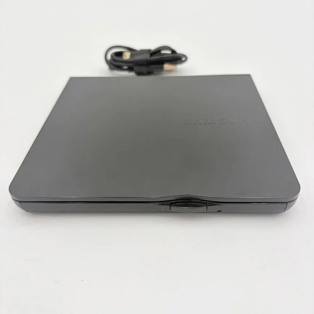 Samsung SE-218 Portable External DVD Writer USB Slim Optical Drive Tested